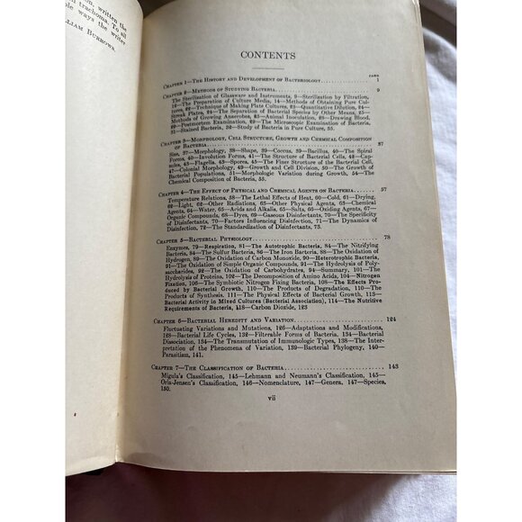 Textbook Of Bacteriology By W.B. Saunders Company 1943 Hardcover 13th Edition - Picture 6 of 15